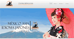Desktop Screenshot of mexicoasia.com.mx