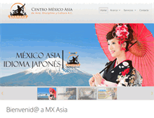 Tablet Screenshot of mexicoasia.com.mx